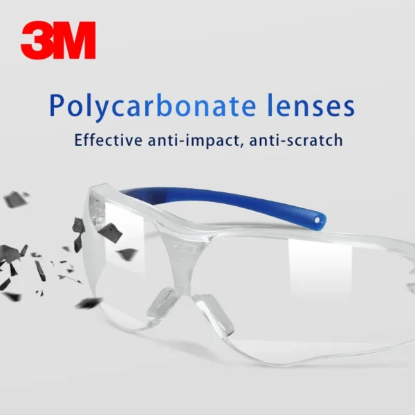 3M 10434 Protective Safety Glasses Goggles Impact Resistance Lens Eyewear Anti-fog Scratch Resistance UV Protection Goggles - Image 3