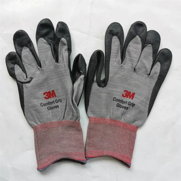 3M Work Gloves Comfort Grip wear-resistant Slip-resistant Gloves Anti-labor Safety Gloves Nitrile Rubber Gloves - Image 4