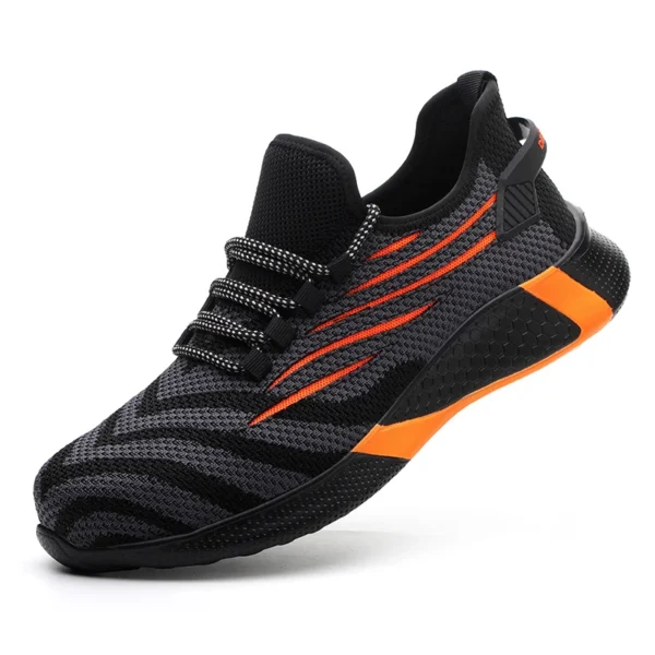 Men Work Safety Shoes Anti-puncture Working Sneakers Male Indestructible Work Shoes Men Boots Lightweight Men Shoes Safety Boots - Image 9