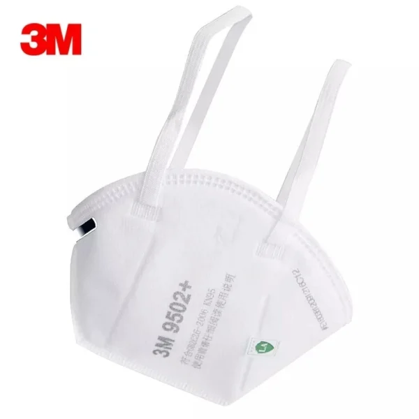 3M KN95 Face Mask 9501+/9502+ Original Adult Reusable Earloop Headband Approved Wide Soft Band Particles Filtering 95% 50Pcs/bag - Image 5