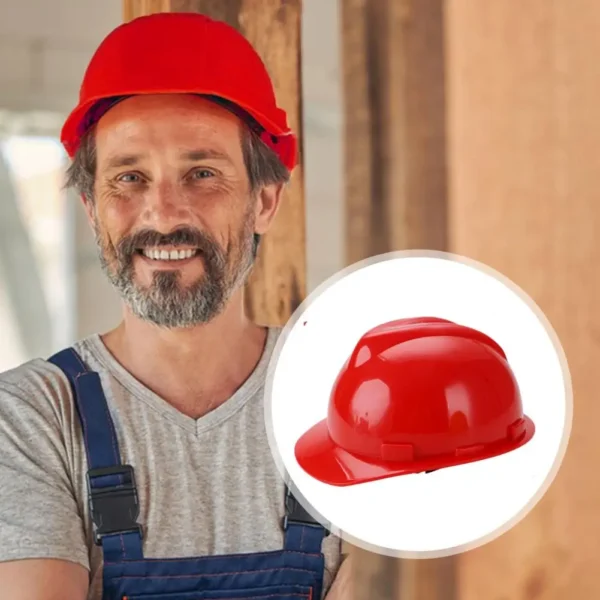 Working Helmet Durable Construction High Strength Impact Resistant Shockproof Full Brim Hard Hat Protective Helmet - Image 3