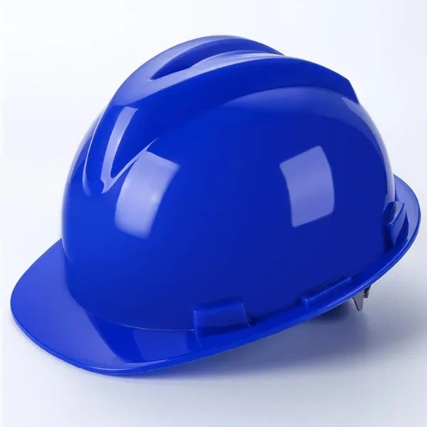 Worker Construction Site Protective Cap ABS Hard Hat V Shaped Adjustable Size Rotary Knob Safety Helmet - Image 7