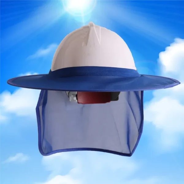 Construction Safety Reflective Hard Hat Neck Shield Helmet Sun Shade Reflective Stripe Kit Summer Sun Protection Prevent Sunburn - Image 11