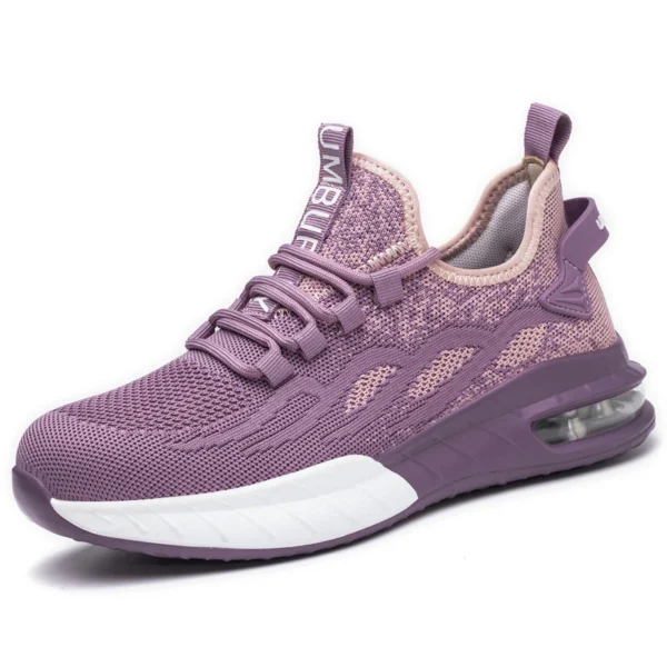 Women Safety Shoes For Work Safety Boots Breathable Steel Toe  Puncture Proof Sport Work Sneakers Construction Tactical Boots - Image 5
