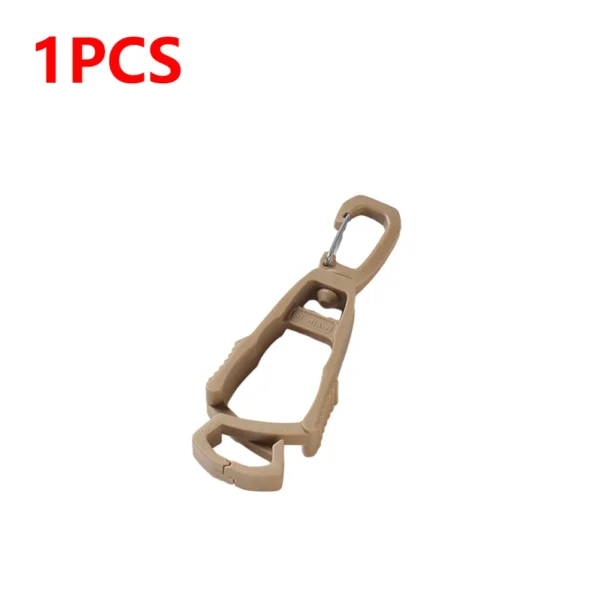 1-10pcs Outdoor Gloves Clip Hanger Multi-purpose Anti-drop Hook Work Gloves Holder Water Bottle Keys Safety Clamp Camping Tools - Image 8