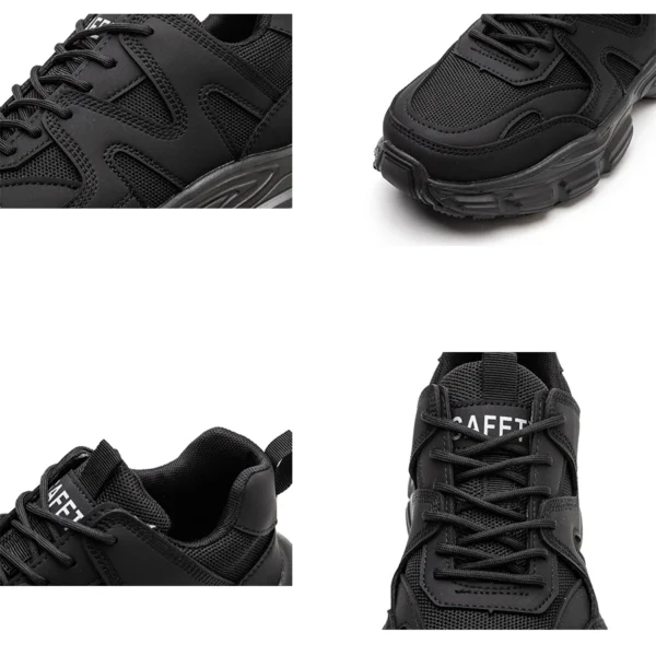 Work Sneakers Steel Toe Shoes Men Safety Shoes Puncture-Proof Work Shoes Boots Fashion Indestructible Footwear Security - Image 5