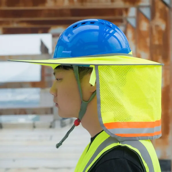 New Construction Safety Helmet Hard Hat ABS Thicken Anti Strong Rolling Adjustable High-end Industrial Climbing Helmet - Image 2