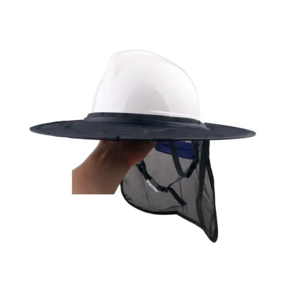 Construction Safety Reflective Hard Hat Neck Shield Helmet Sun Shade Reflective Stripe Kit Summer Sun Protection Prevent Sunburn - Image 6