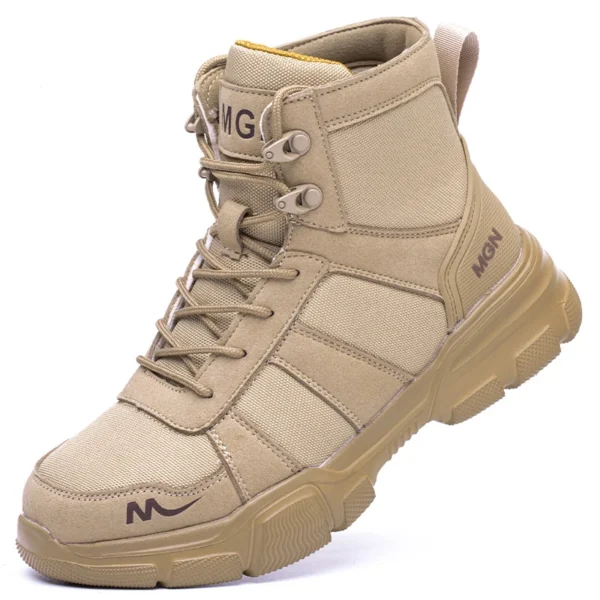 Work Boots Indestructible Safety Shoes Men Steel Toe Shoes Puncture-Proof Sneakers Women Non Slip Work Shoes Male Tactical Boots - Image 7