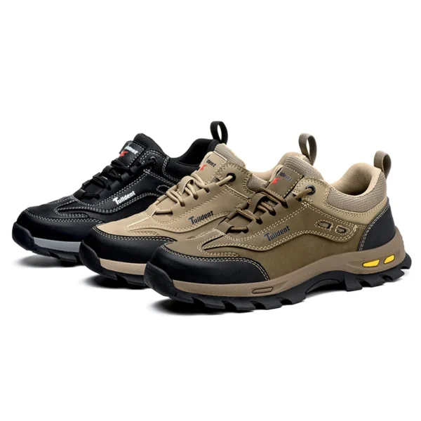 New men's safety shoes, puncture resistant work shoes, men's protective shoes, wear-resistant work boots  Tactical Boots - Image 5