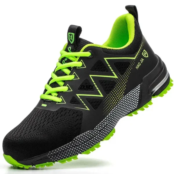 Anti-smash Safety Shoes Men Steel Toe Sneakers Puncture Proof Breathable Work Boots Man Fashion Construction Protective Footwear - Image 7