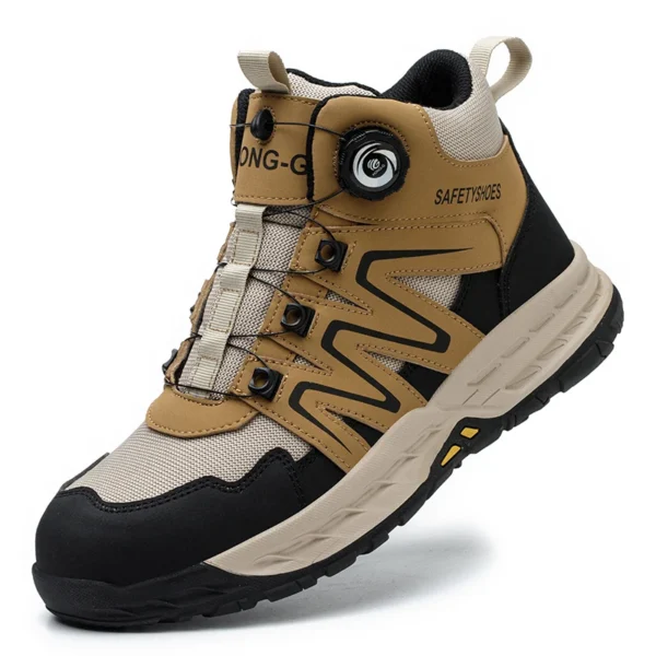 New Safety Boots Men Work Indestructible Shoes Sneakers Steel Toe Protective Boots Anti-smash Anti-puncture Work Tactical Boots - Image 7