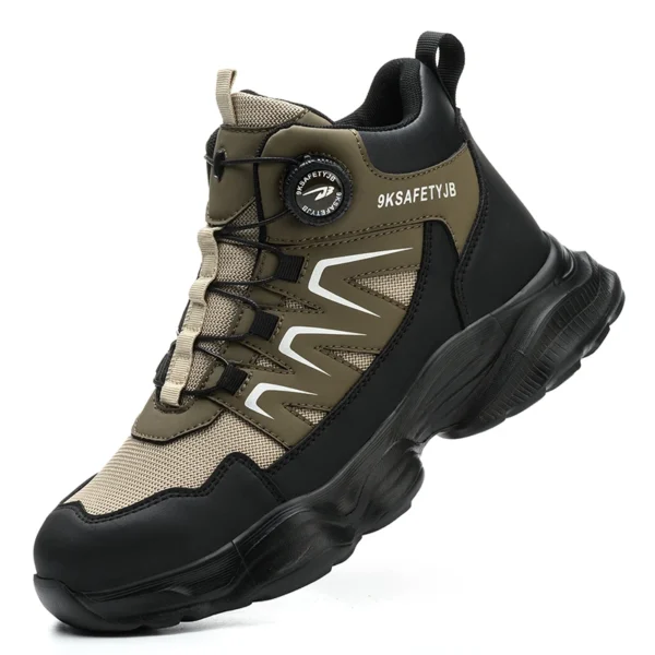 New Safety Boots Men Work Indestructible Shoes Sneakers Steel Toe Protective Boots Anti-smash Anti-puncture Work Tactical Boots - Image 9