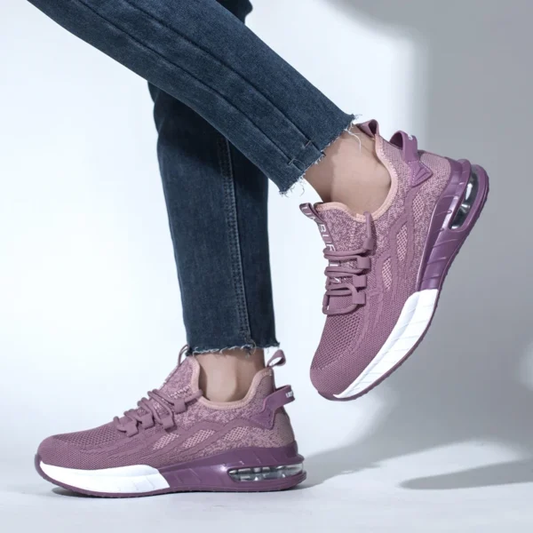 Women Safety Shoes For Work Safety Boots Breathable Steel Toe  Puncture Proof Sport Work Sneakers Construction Tactical Boots - Image 4