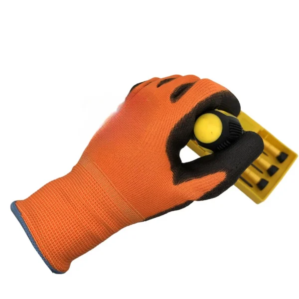 Coating Safety Protective Glove 12 Pairs Work Gloves For PU Palm Coating Safety Protective Glove - Image 5