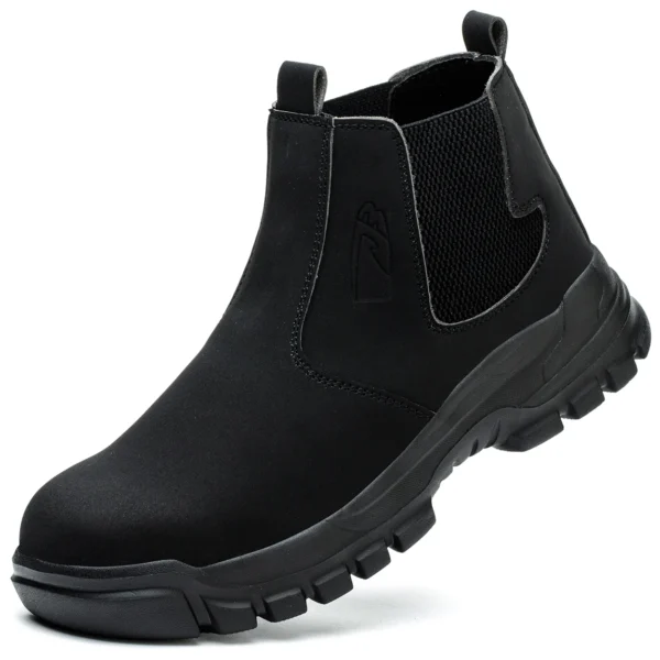 Waterproof Men's Safety Work Boots Steel Toe Shoes Anti Impact And Anti-Puncture Outdoor Adventure Hiking Tactical Boots - Image 8