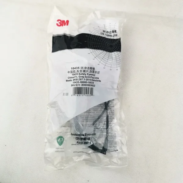 3M 10435 Safety Goggles Anti-wind Anti Sand Anti Fog Anti Dust Resistant Gray Eyewear Protective glasses - Image 5