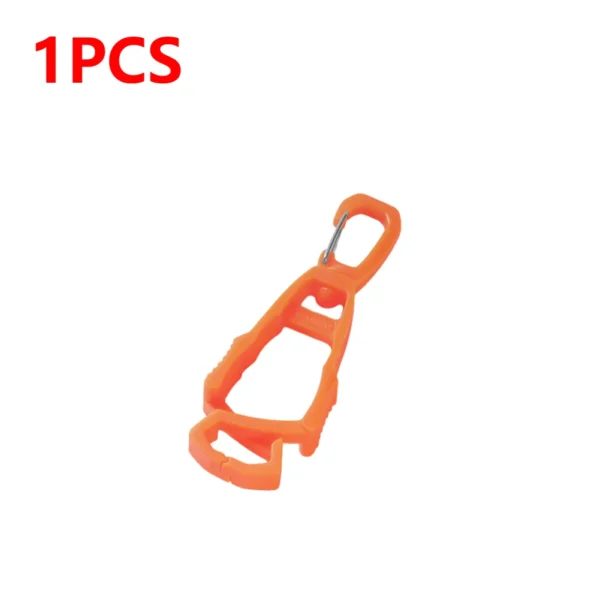1-10pcs Outdoor Gloves Clip Hanger Multi-purpose Anti-drop Hook Work Gloves Holder Water Bottle Keys Safety Clamp Camping Tools - Image 10