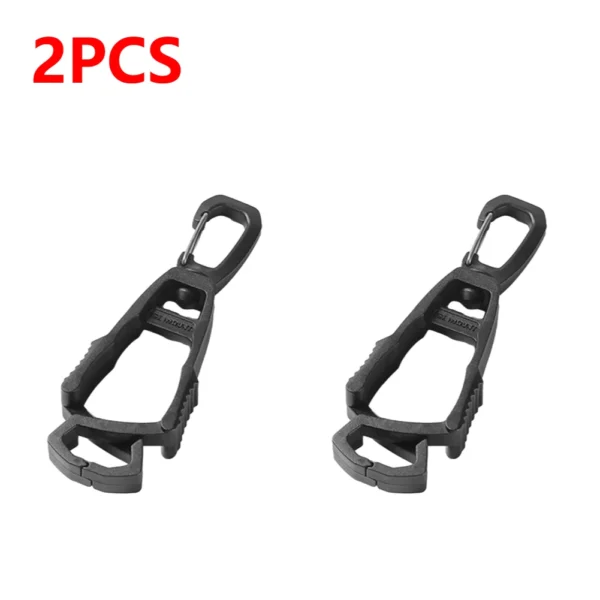 1-10pcs Outdoor Gloves Clip Hanger Multi-purpose Anti-drop Hook Work Gloves Holder Water Bottle Keys Safety Clamp Camping Tools - Image 11