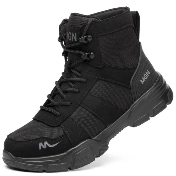 Work Boots Indestructible Safety Shoes Men Steel Toe Shoes Puncture-Proof Sneakers Women Non Slip Work Shoes Male Tactical Boots - Image 9