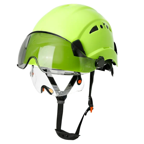 CE Construction Safety Helmet With Visor Built In Goggles For Engineer ABS Hard Hat ANSI Industrial Work Cap Head Protection New - Image 12