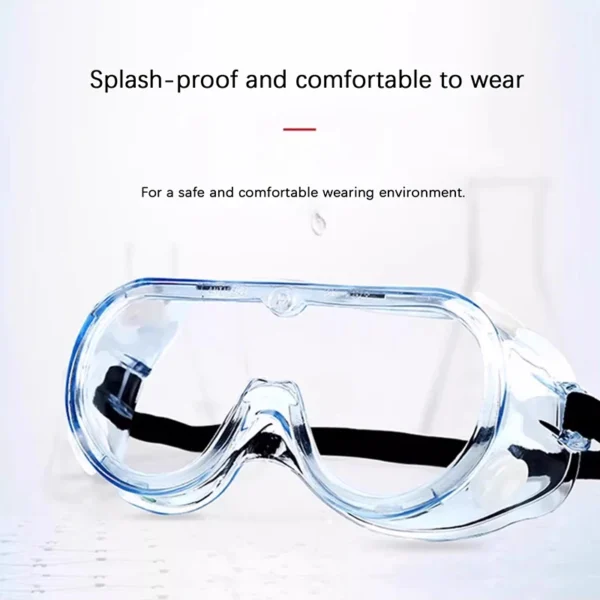3M 1621 Safety Goggle Anti Splash Dust Proof Work Lab Eyewear Eye Protection Industrial Research Safety Glasses Clear Lens - Image 4
