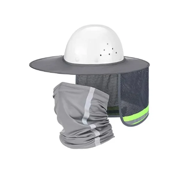 Safety Helmet Sun Visor Helmet Sun Shield Reflective Neck Scarf Outdoor Installation and Construction - Image 5