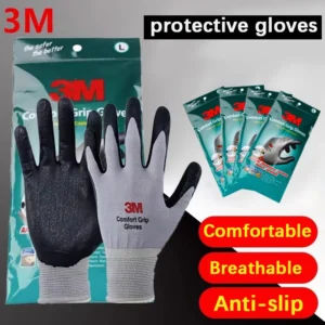 3M Protective Gloves Wear-resistant and non-slip Work Gloves Nitrile Coated Industrial Gloves Safety Protection