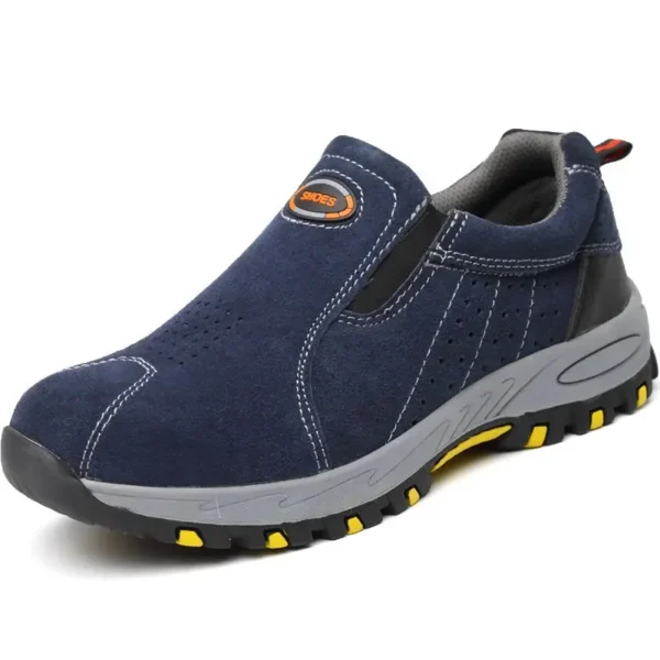Labour Protection Safety  Work Boots Anti-Smashing Anti-Puncture Welding Welder Industrial Steel Toe  Men Slip on  Sneakers - Image 3