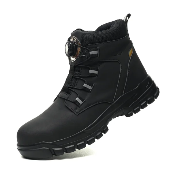 Waterproof Safety Boots Men Indestructible Steel Toe Work Boots Anti-smash Stab-resistant Safety Shoes Biker Botas Para Hombre - Image 7