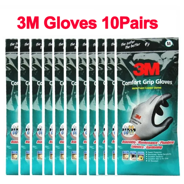 10pairs 3M Running Gloves Outdoor Winter Cycling Gloves Touch Screen Motorcycle Gloves Windproof Sports Riding - Image 7