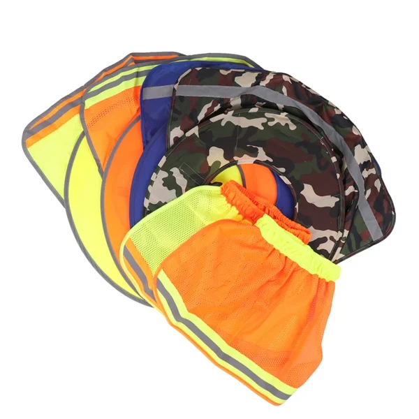 Summer Sun Shade Safety Hard Hat Neck Shield Helmets Reflective Hat Brim Reflective Cap Cover for Construction Workers - Image 5