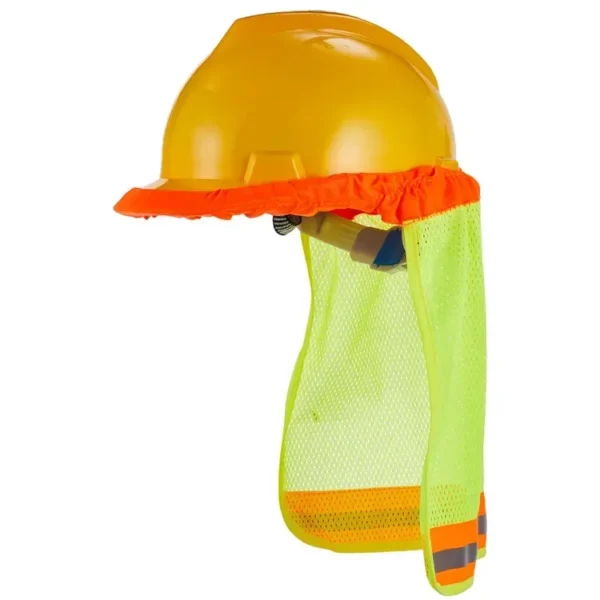 Construction Safety Reflective Hard Hat Neck Shield Helmet Sun Shade Reflective Stripe Kit Summer Sun Protection Prevent Sunburn - Image 10