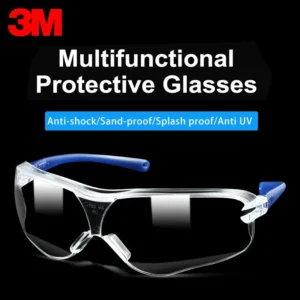 3M 10434 Protective Safety Glasses Goggles Impact Resistance Lens Eyewear Anti-fog Scratch Resistance UV Protection Goggles