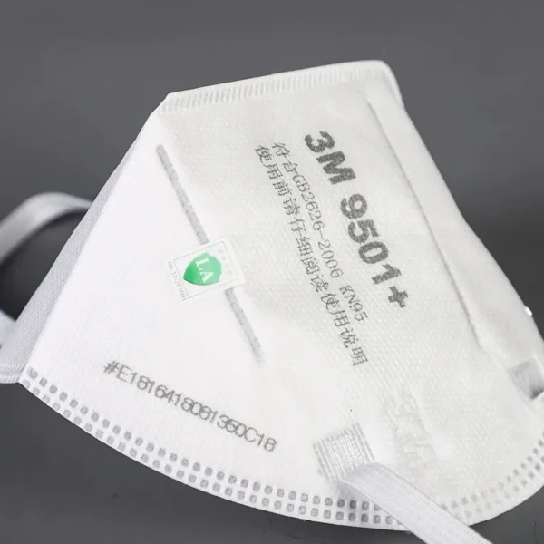 3M KN95 Face Mask 9501+/9502+ Original Adult Reusable Earloop Headband Approved Wide Soft Band Particles Filtering 95% 50Pcs/bag - Image 6