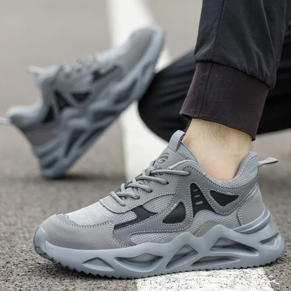 Lightweight Safety Shoes Men Women Work Shoes Steel Toe Cap Working Boots Sneakers Man Women Breathable Shoes Tactical Boots - Image 4