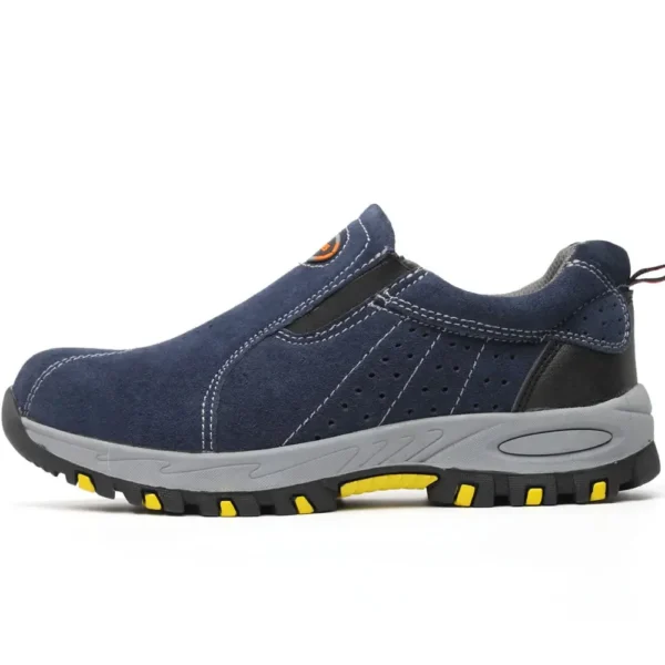 Labour Protection Safety  Work Boots Anti-Smashing Anti-Puncture Welding Welder Industrial Steel Toe  Men Slip on  Sneakers - Image 5
