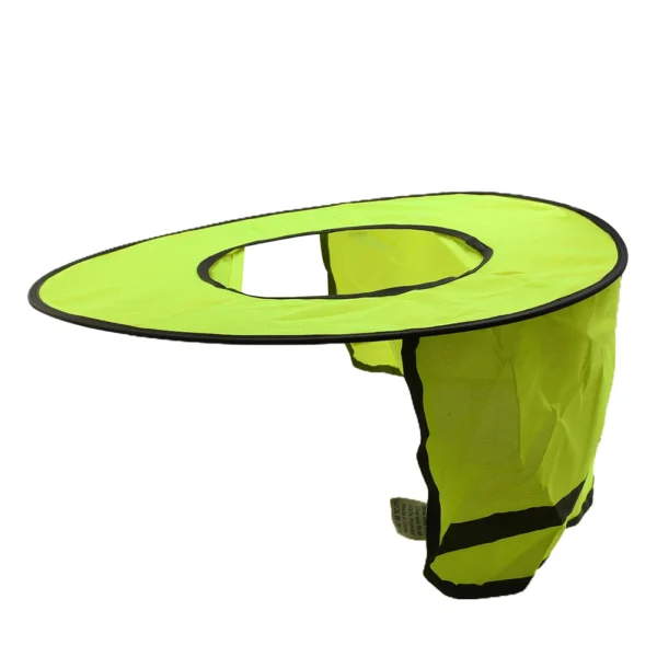 Summer Sun Shade Safety Helmet Neck Shield Helmets Reflective Stripe Safety Cap Hat For Construction Worker - Image 2