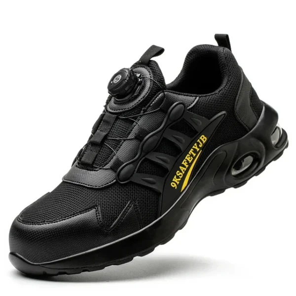 Men's Rotating Button Safety Shoes Steel Toe Work Sneakers Indestructible Shoes Puncture-Proof work Boots Air Cushion Men Boots - Image 7