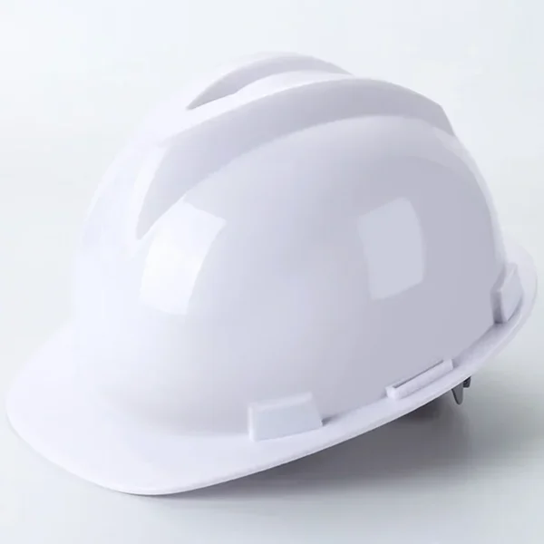 Worker Construction Site Protective Cap ABS Hard Hat V Shaped Adjustable Size Rotary Knob Safety Helmet - Image 8