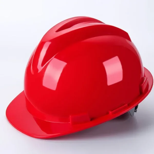 Worker Construction Site Protective Cap ABS Hard Hat V Shaped Adjustable Size Rotary Knob Safety Helmet - Image 10