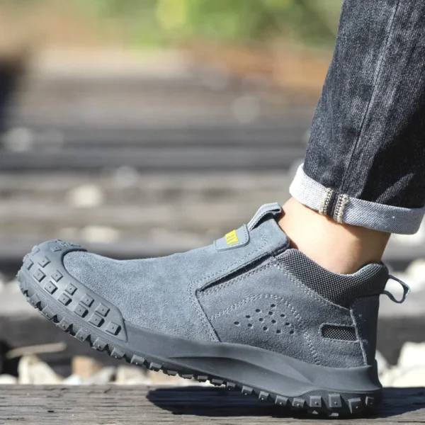 Insulation Men Work Boots Puncture-Proof Safety Shoes Steel Toe Welder Protective Shoes Indestructible Shoes Work Shoes Sneakers - Image 4