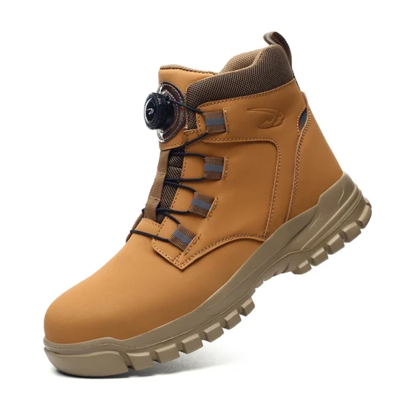 Waterproof Safety Boots Men Indestructible Steel Toe Work Boots Anti-smash Stab-resistant Safety Shoes Biker Botas Para Hombre - Image 8
