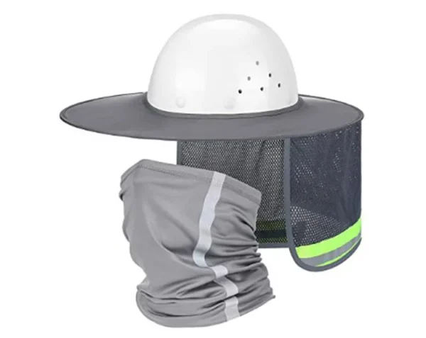 Safety Helmet Sun Visor Helmet Sun Shield Reflective Neck Scarf Outdoor Installation and Construction - Image 8