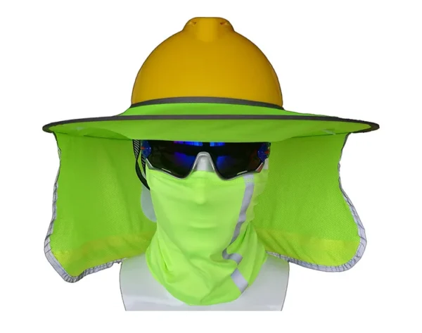 Safety Helmet Sun Visor Helmet Sun Shield Reflective Neck Scarf Outdoor Installation and Construction - Image 7