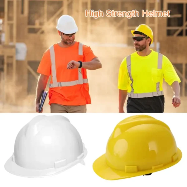 Working Helmet Durable Construction High Strength Impact Resistant Shockproof Full Brim Hard Hat Protective Helmet - Image 2