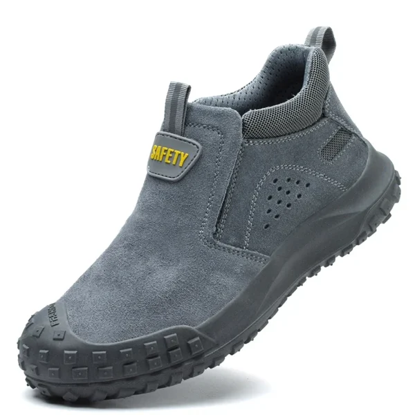Insulation Men Work Boots Puncture-Proof Safety Shoes Steel Toe Welder Protective Shoes Indestructible Shoes Work Shoes Sneakers - Image 2