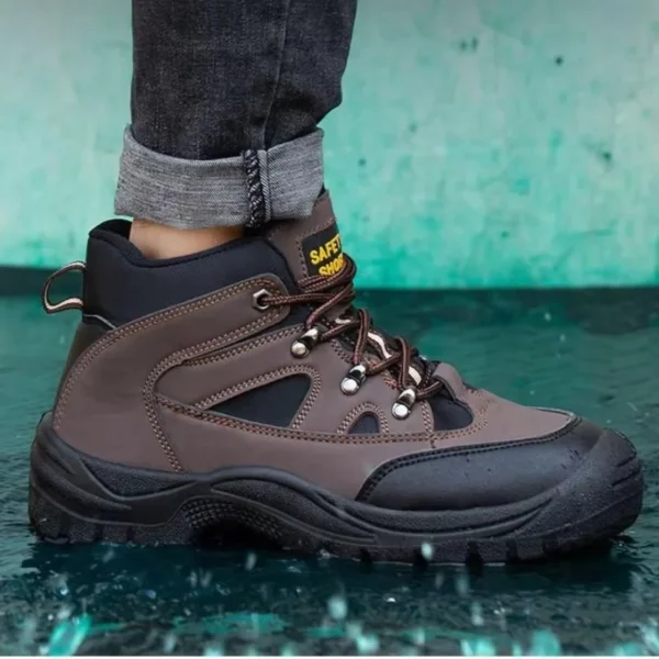 Lightweight Men Safety Botas Men Work Safety Shoes Anti-puncture Steel Toe Cap Non Slip Work Sneakers Male Tactical Boots - Image 6