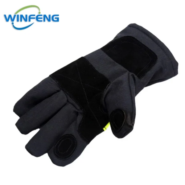 Wear-Resistance Non-slip Thicken Safety Gloves Fire Proof Gloves 3M Reflective Strap Fire Resistant Gloves for Firefighter - Image 3
